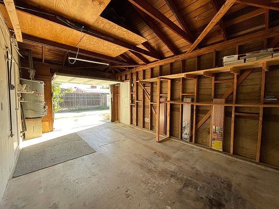 Large one car garage ready for your toys.