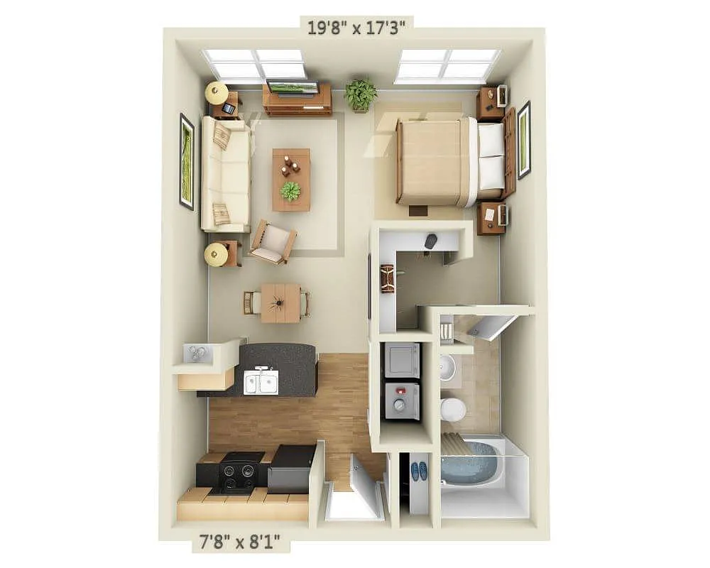 Floor plan Legacy - Pisa