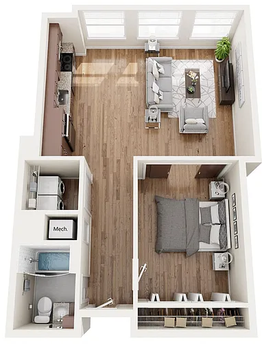 Floor plan Unit Type 2