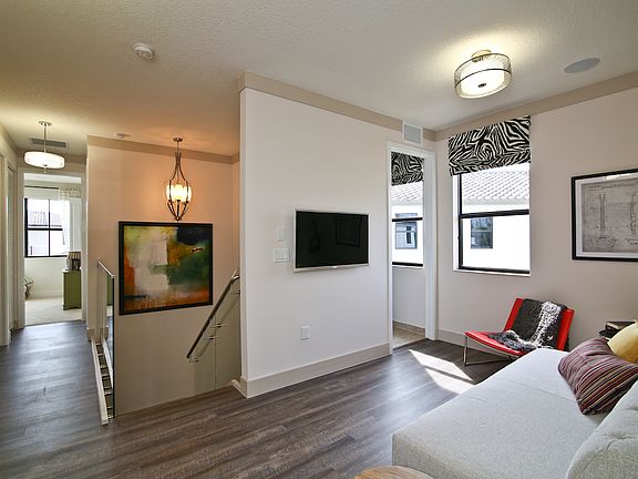 Four bedrooms on the second floor, one bedroom on the first floor that can be a den or office