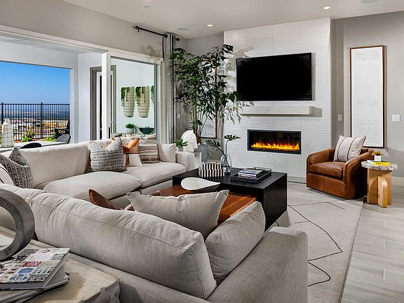 Great Room of Pinnacle Model Home