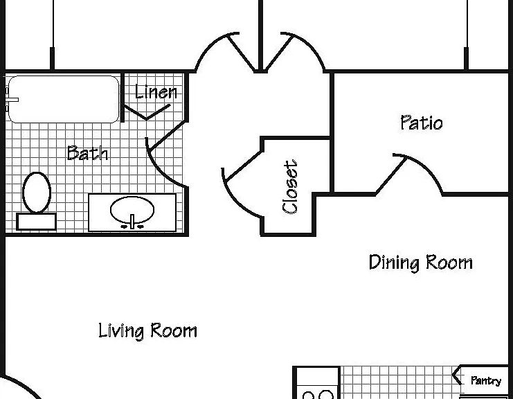 2 Bed 1 Bath 2 Bed 1 Bath