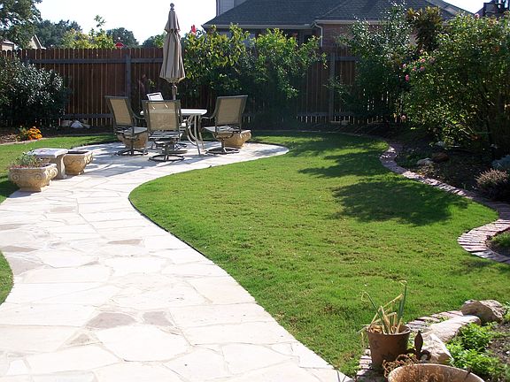 professionally landscaped