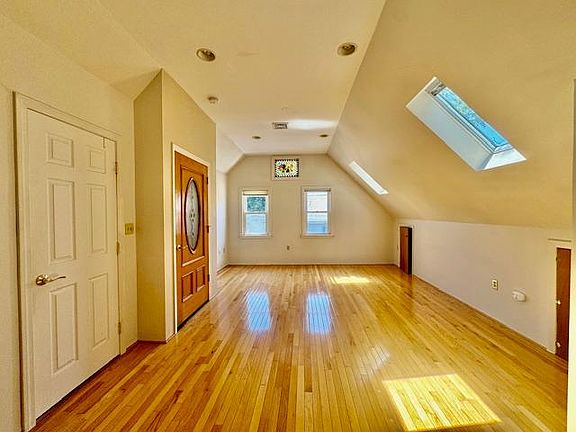 main entryway door on left.