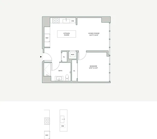 Floor plan A1B