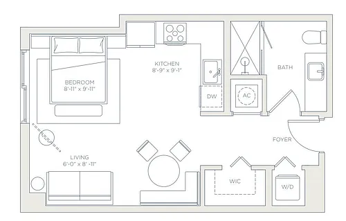 Floor plan West - S2