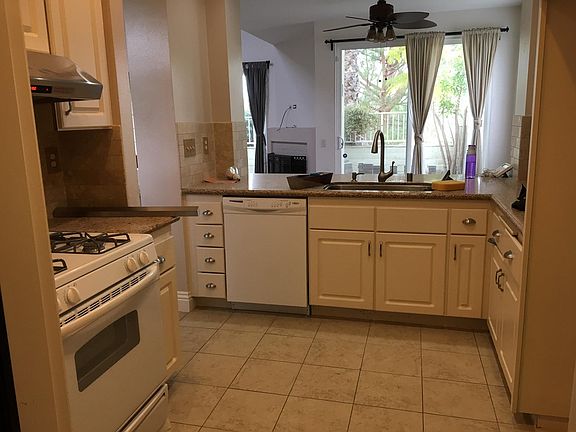 Remodeled kitchen with granite counter top & new cabinets