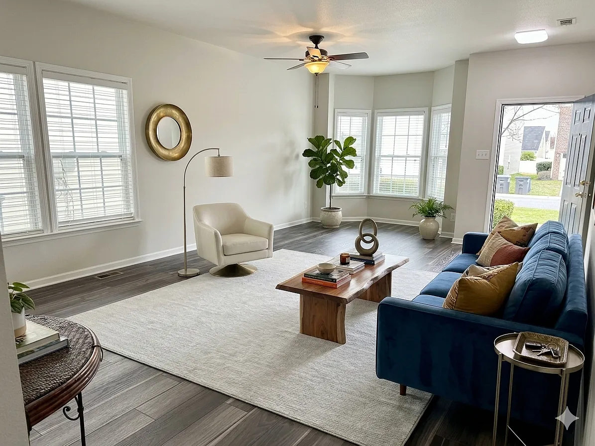 Living Room - 6062 Laurent Ave