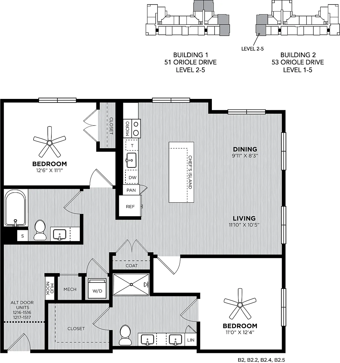 Floor plan Landmark
