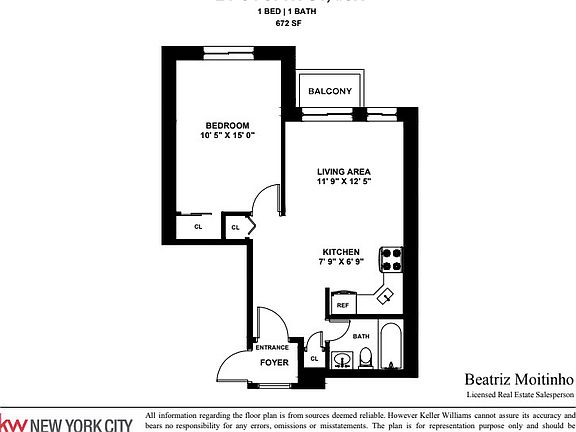 2nd image of 24-54 37th St #3R