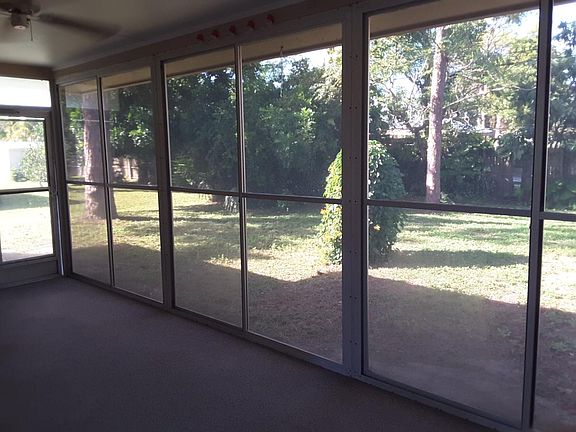 Back screen porch or vinyl windows