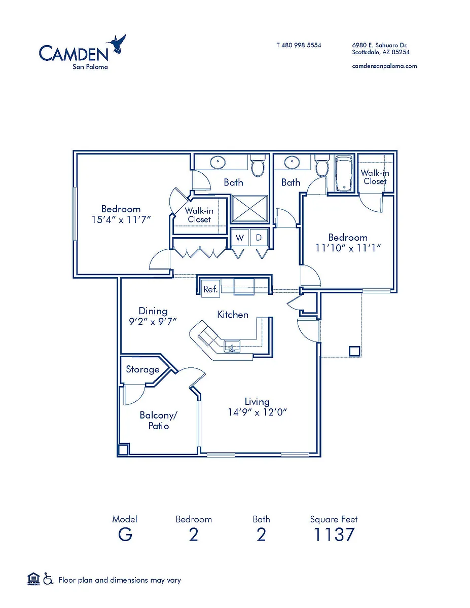 Floor plan G