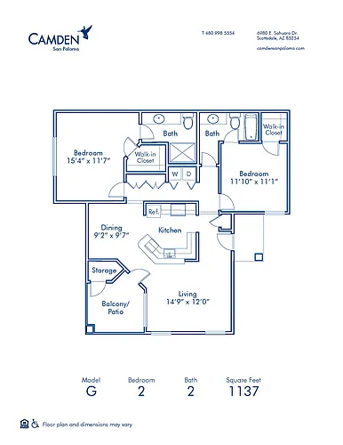 Floor plan G