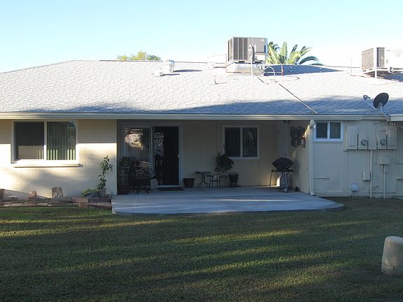 raised 4"and extended patio 