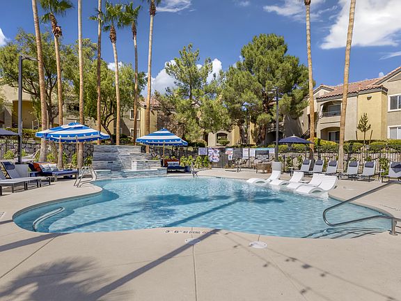 The updated pool features crystal-clear water, inviting you for a refreshing swim on warm days.