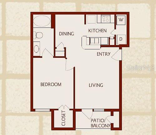 2nd image of 1810 E Palm Ave APT 5313