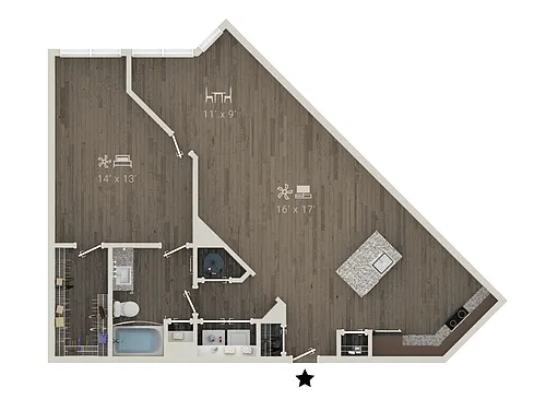 Floor plan A4