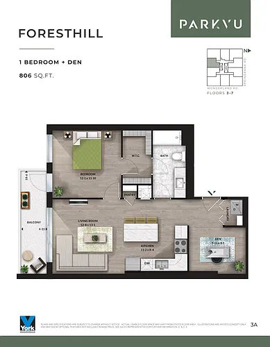 Floor plan FORESTHILL