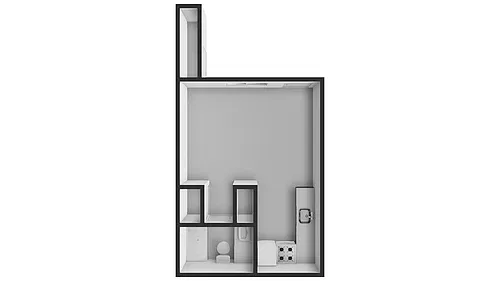 Floor plan Studio