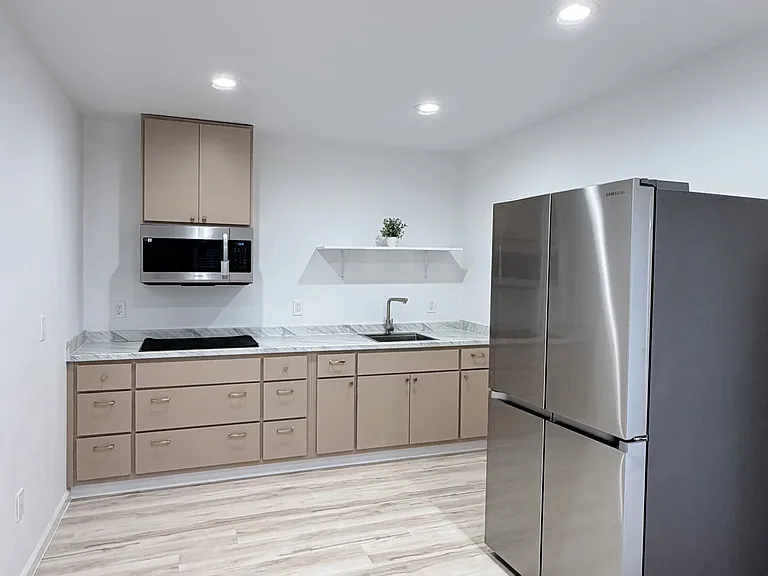 Kitchen and dining space