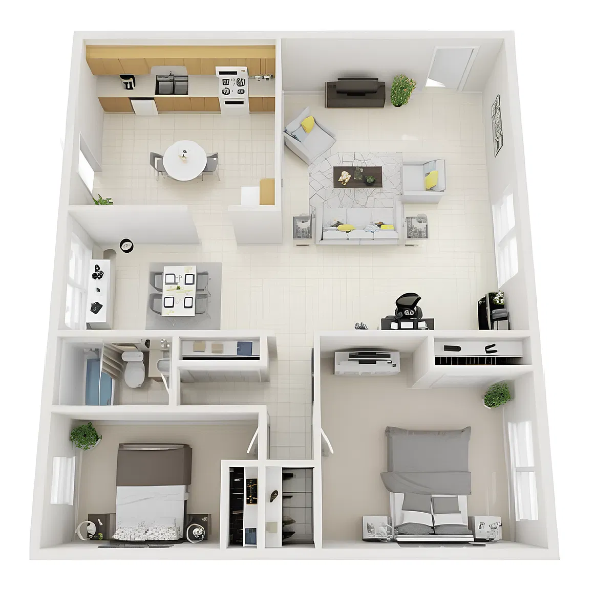 Floor plan 2X1