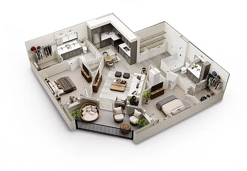 Floor plan Beacon