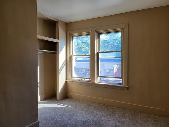 Bedroom, freshly-painted, new carpet