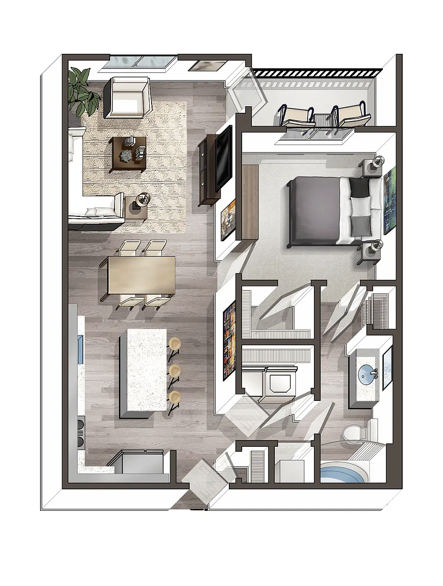 Floor plan A8