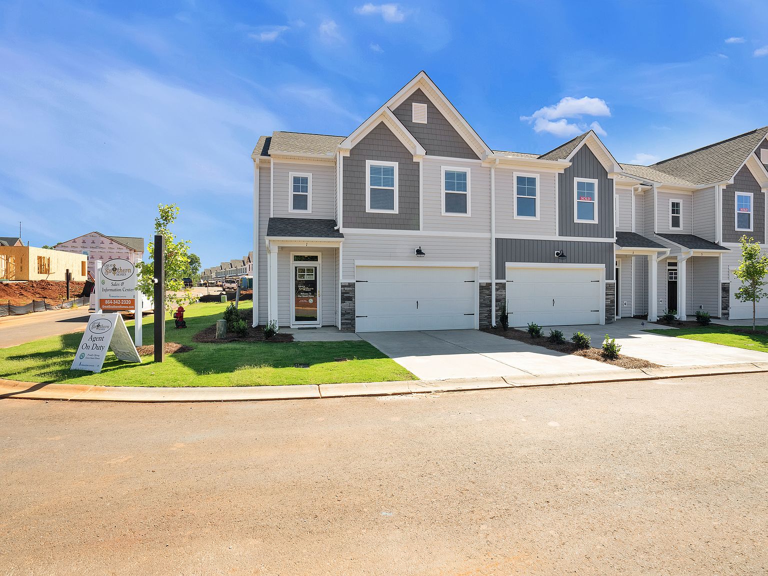 Wendover Townhomes by Great Southern Homes in Duncan SC Zillow