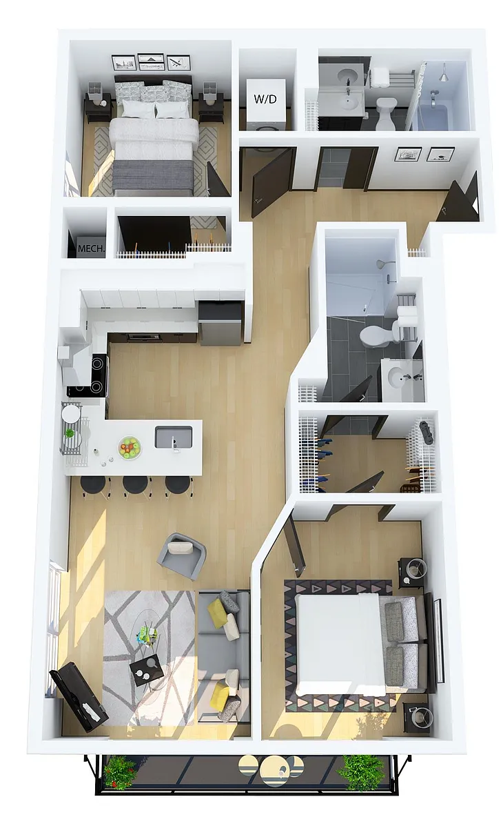 Floor plan A