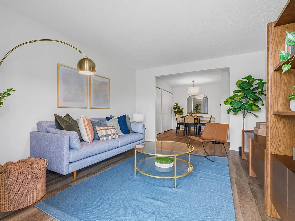 Living Room & Dining Area