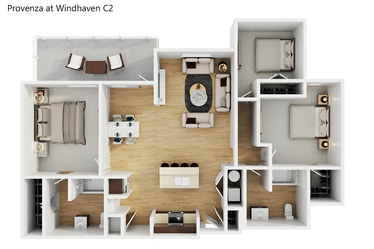 Floor plan C1