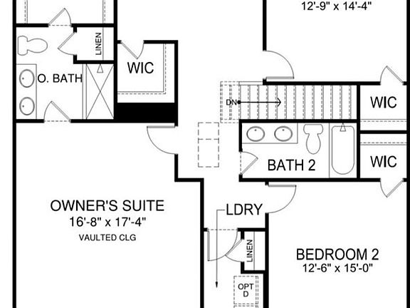 Reversed floor plan just for layout reference