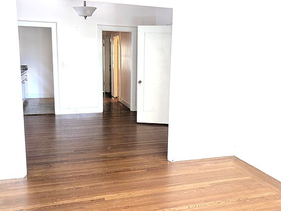View from living room/dining area looking into back of apartment