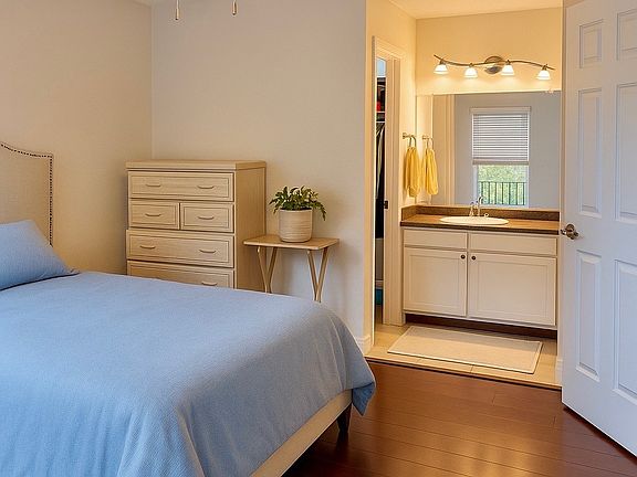 Master Bedroom with Walk-In Closet and Full En-Suite Bathroom