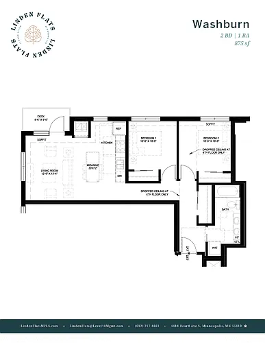Floor plan The Washburn