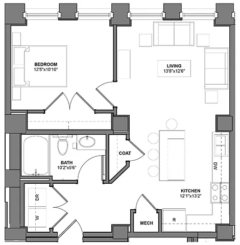 Floor plan I-C6