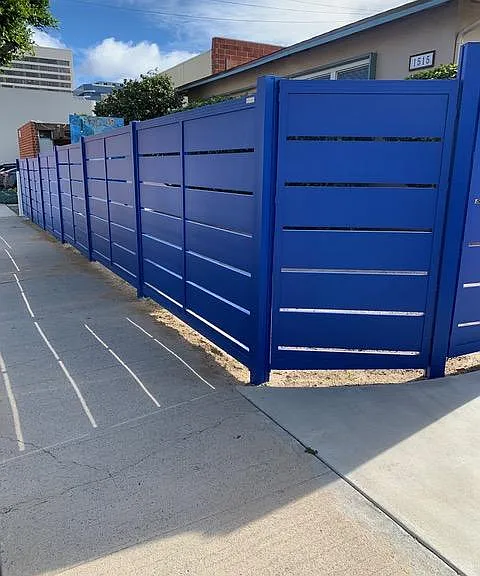 Fenced and gated property.