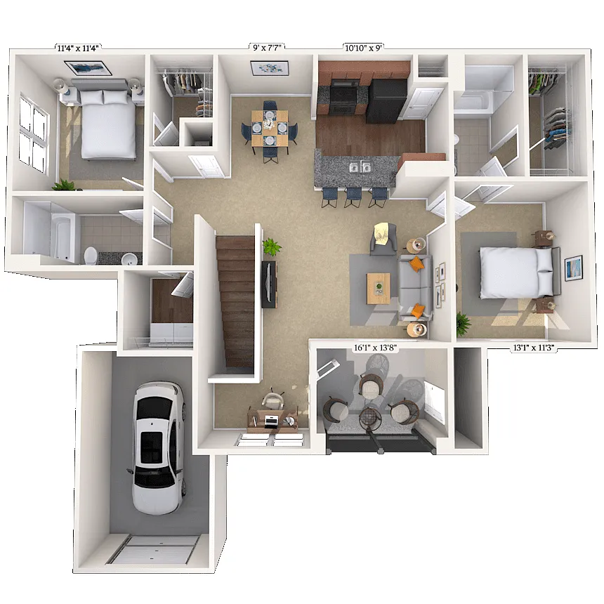 Floor plan 22C Floor plan