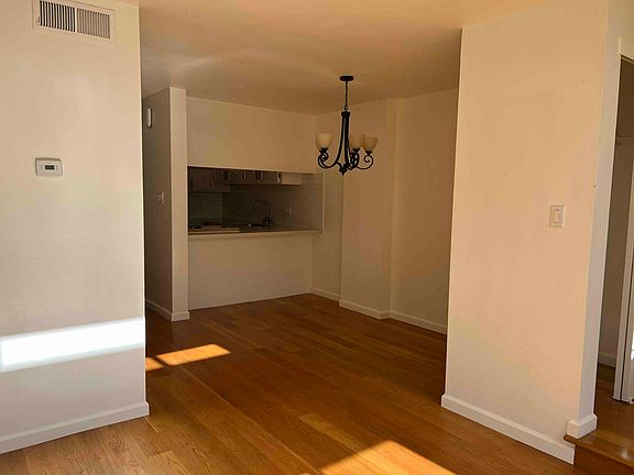 Dining room adjacent to living room on first floor