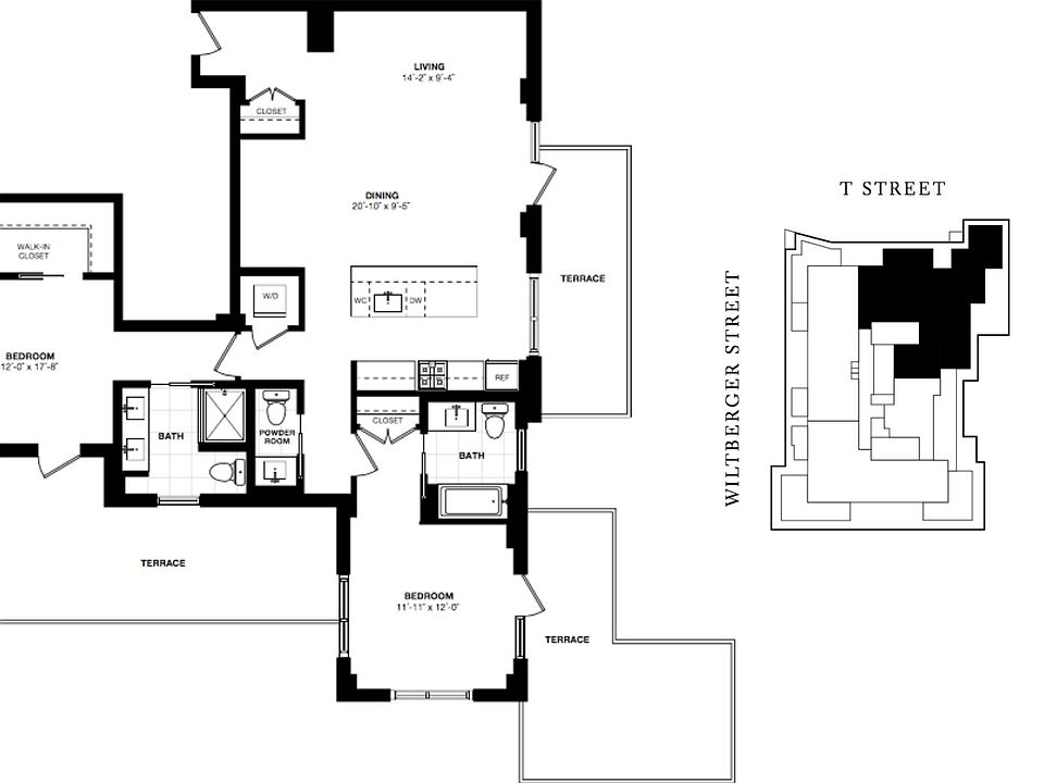 2nd image of 618 T St NW Penthouse 3-803