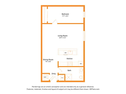 Floor plan Everton D2