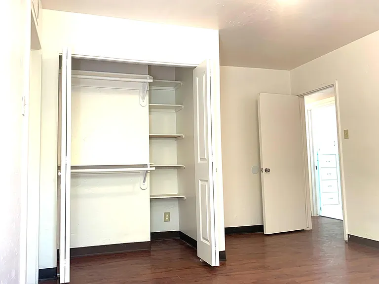 Great closet space in master bedroom