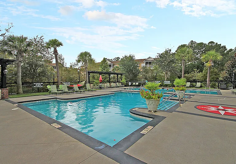 "The Battery" club house pool