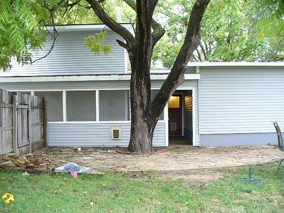 View of the back of the home