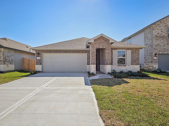 The Hughes floorplan in Landing Meadows of New Caney, Texas.