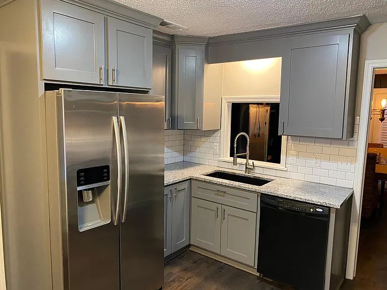 Remodeled kitchen