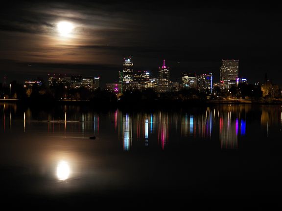 Sloans Lake at Night