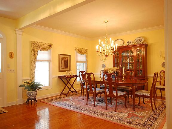 DINING ROOM WITH HARDWOODS