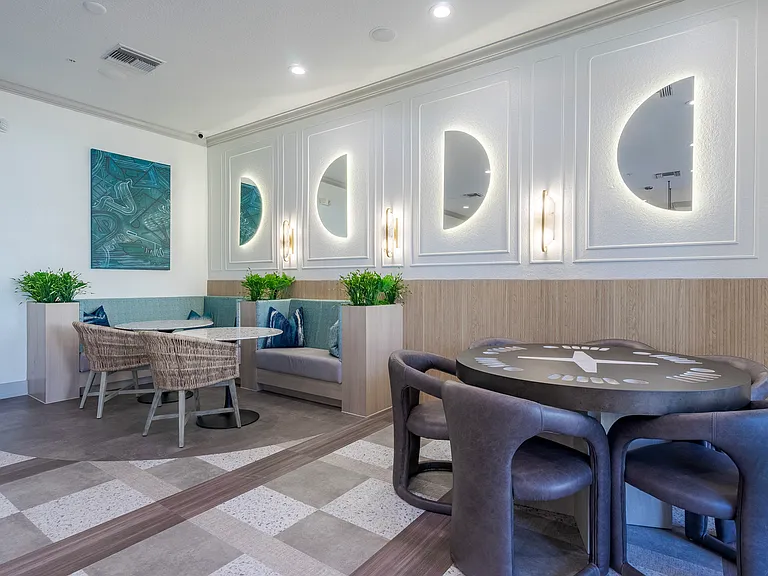 Spacious Clubhouse with Seating Area